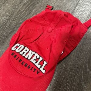 Cornell University Red Baseball Cap